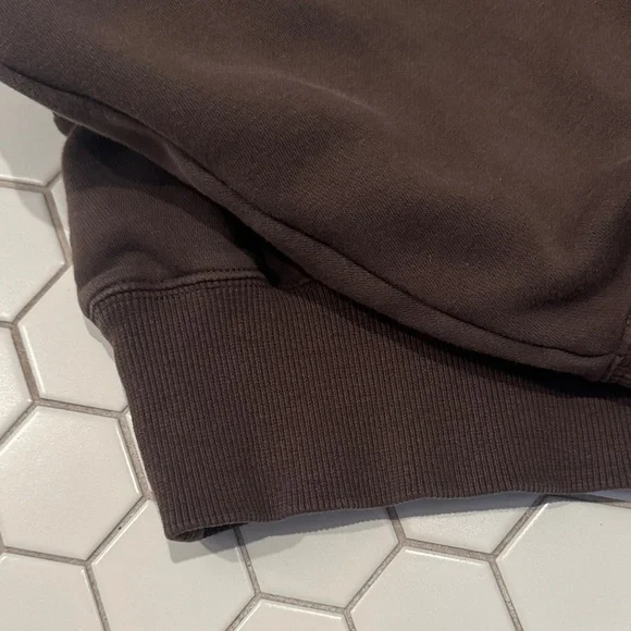 Nike Women's Dark Brown Crew Neck Sweatshirt - Picture 3 of 3